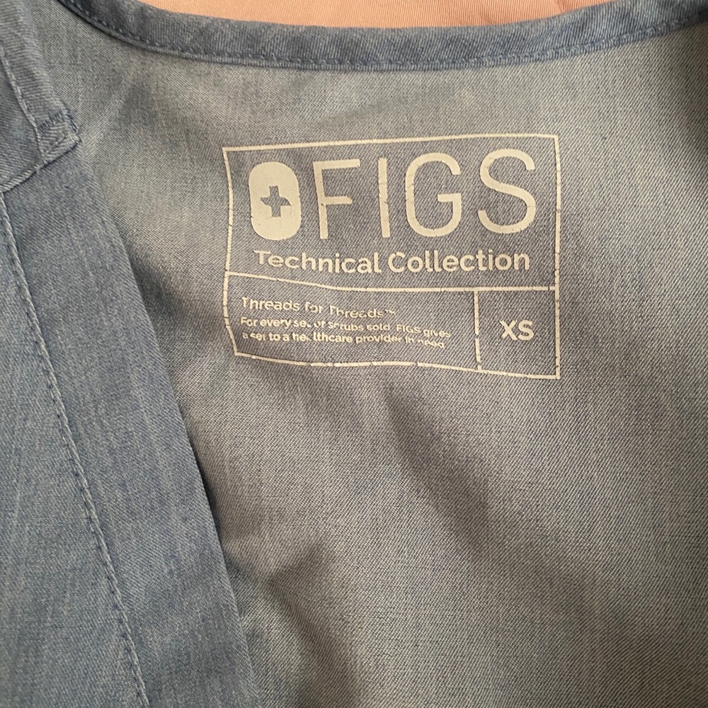 Figs limited edition denim top
